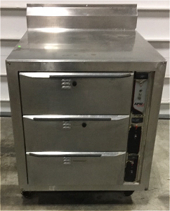 APW Wyott 3-Drawer Food Warmer