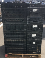 Pallet of (30) Plastic Crates