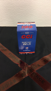 (500) CCI Quiet-22 .22LR Ammunition