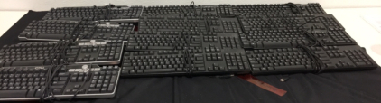 (12) Dell Keyboards