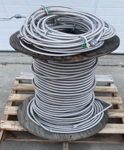 Rolled Up Electrical Conduit