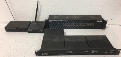 Shure Wireless Receiver-Netlinx Integreated Controller-Panja Power Supply