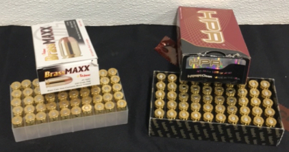 (1) Box Of (50) HPR Brand .45 Auto Ammunition (1) Box Of (50) Tulammo Brassmaxx .45 Auto Ammunition