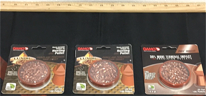 (3) New Packs Of Gamo Pellets For Pellet Gun