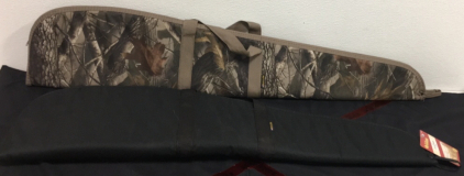 (1) Allen Realtree 46&rdquo; Soft Rifle case (1) New Allen 40&rdquo; Soft Rifle Case For Scoped Rifle