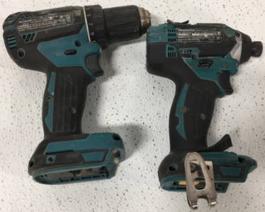 (2) Makita Drills