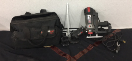 Bosch Rotozip Multi Tool With Attachments And Carry Case