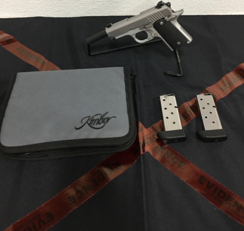 New Kimber Micro 9, 9MM Semi Automatic Pistol