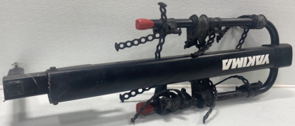 (1) Black Metal Yakima Bike rack
