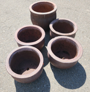 (5) Garden Pots