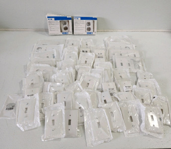 Large Amount Of Assorted Electrical Covers