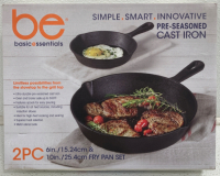 Basic Essentails Cast Iron Pans