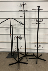 (4) Assorted Display Clothing Racks