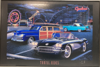 “Thrill Rides” Light Up 2001 Framed Poster