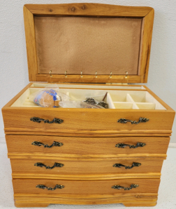 Jewelry Box, Assorted Costume Jewerly