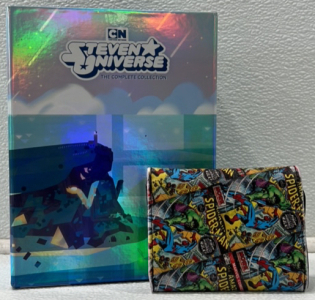 Steven Universe Complete DVD Set and Spider-Man Wallet