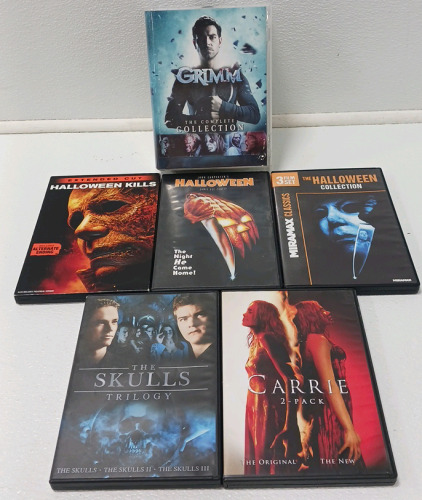 Grim Complete Collection, The Skulls Trilogy And Other Movie Packs On DVD