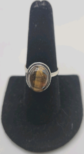 Tigers Eye Jasper Ring