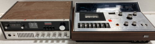 Vintage Realistic Cassette Deck, Vintage Realistic Live Radio System