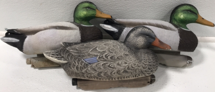 (3) Duck Decoys