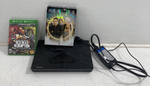 Sony DVD Player, Red Dead Redemption Xbox One Game, Heroes Season 3 On DVD