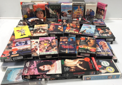 (80) Various VHS Tapes