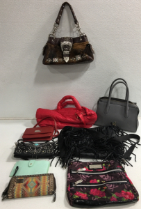 (7) Purses, (2) Wallets