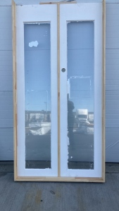 (2) Glass Exterior Doors