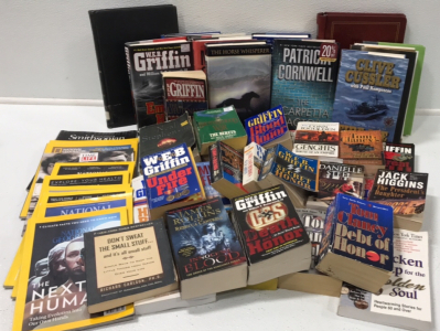 Books by Various Authors and Assorted Magazines