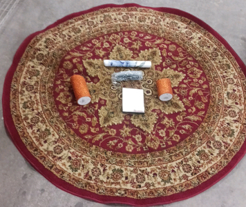 Round Area Rug, Flameless Candles, Dog Collar And More