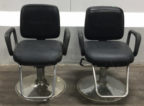 (2) Salon/Barber Chairs