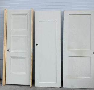 (3) Hollow Core Interior Doors