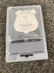Security gaurd badge