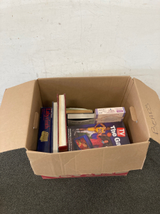 Box of Books// Stephen King// Jim Morrison