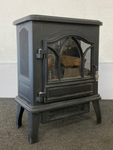 Electric Fireplace// Blanket (in box)