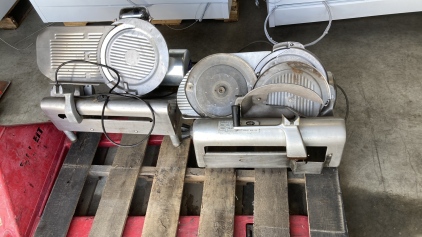 (2) Commercial Meat Slicers