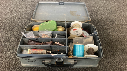 Leather Working Kit Including Rivets, Cord And More