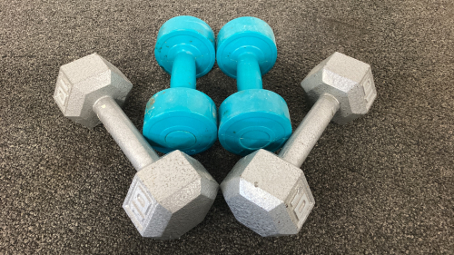 (2) Sets Of Weights. 1.5kg And 10 Lb.