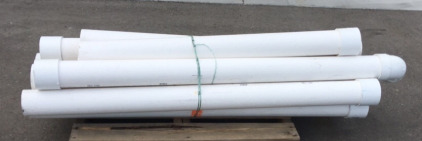 (11) 4&rdquo; PVC Pipe Bundle