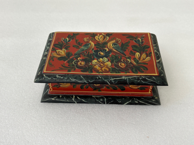Collectible Spoons in Wooden Box