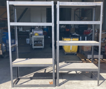 (2) Shelves