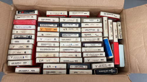 Box of 8 Tracks