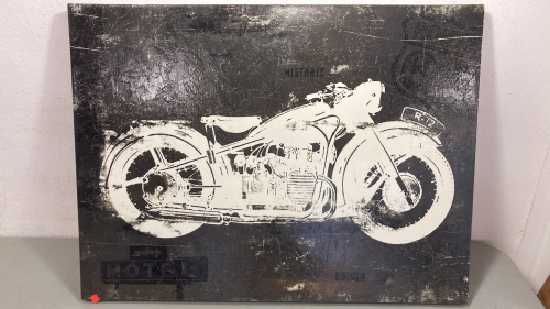 Motor Bike Wall Art