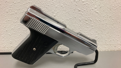 Davis Nickel Plated P-380 .380 Auto Pistol—AP125398