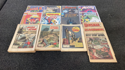 Vintage Marvel, DC And General Electric Comics