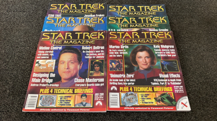 (6) Star Trek The Magazine Collector&rsquo;s Editions