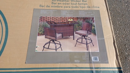 Garden Treasures Living All-Weather Wicker Bar