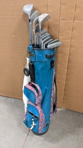 Northwestern Golf Clubs w/Bag & Accessories