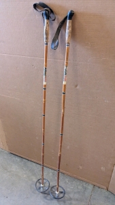 50" Bamboo Ski Poles