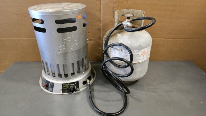 20"H Propane Heater w/ Tank